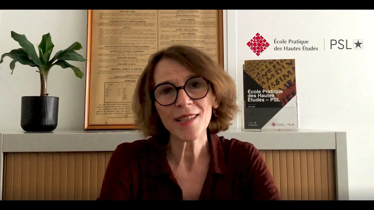 Fonds de dotation de l’Ecole Pratique des Hautes Etudes EPHE – Interview de Marie-Pierre Lamotte : Youtube video player