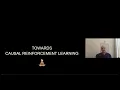 Causal Reinforcement Learning -