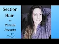 How to Section Hair for Partial Dreads