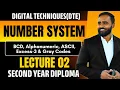DIGITAL TECHNIQUES Number System Lecture 02 BCD ASCII Excess-3 Gray Codes Pradeep Giri Sir
