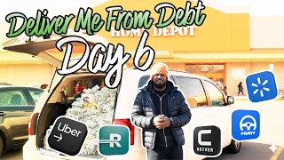 I Delivered My VERY 1st CURRI Order 300 Day Using Gig Apps In 2026 DELIVER ME FROM DEBT DAY 6
