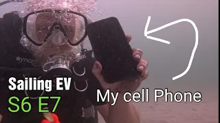 S6 EP7 The Sailing Debacle continues! Fixing my engine and the cell phone misery mystery