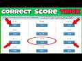 Correct Score Betting Strategy and Guide