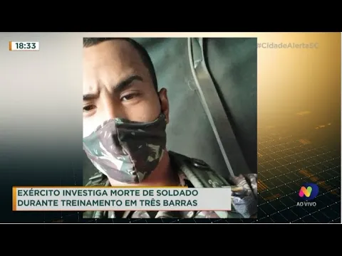 Exército investiga morte de soldado durante treinamento em Três Barras