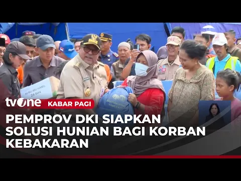 Pemprov Jakarta Berikan Solusi Rusun untuk Korban Kebakaran di Kemayoran