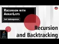 Get Subsequence Recursion with ArrayLists In English Java - 1
