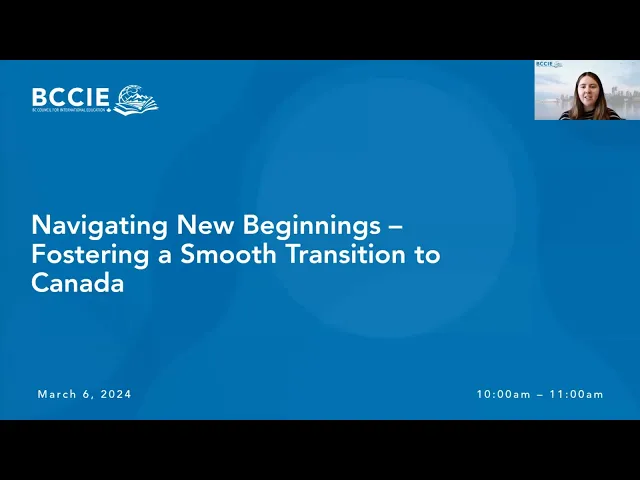<p>Arriving in Canada and on a new campus is an exciting time in an international student’s life, however, it can also create anxiety. This webinar explores the ways in which you can provide your international students with a seamless arrival and orientation experience. We highlight the need for comprehensive health support – including mental health – and social integration strategies.</p>
