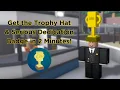 How to get the Trophy Hat in UNDER 2 MINUTES Cook Burgers Roblox