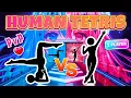 HUMAN TETRIS x 2 Player PvP Showdown 8 MIN Battle Viral Immersive Interactive Warm-Up
