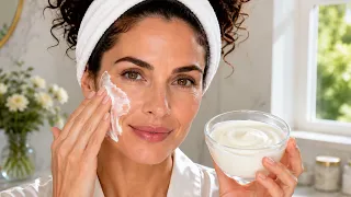 Yogurt Erases Dark Spots & Wrinkles in 10 Minutes Even at 70!