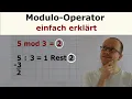 Modulo-Operator - einfach erklart