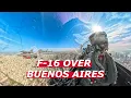 F-16s over Buenos Aires