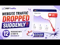 Website Traffic Dropped Suddenly 12 Reasons Why and How to Recover It