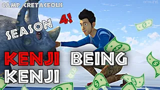 camp cretaceous season 4 but its just kenji being kenji 