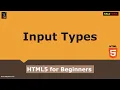 HTML Input types Form Examples Button HTML5 Tutorial for Beginners Kaliyona In Kannada