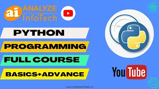 Python Programming Full Course Basic Advance