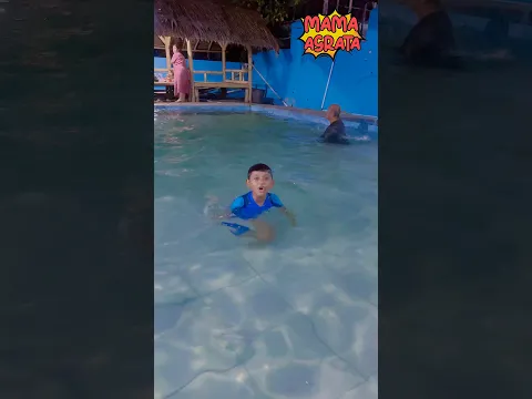 Ayah ketakutan lihat penampakan ikan hiu di kolam air panas ⁉️Part 2395