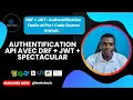 Authentification API avec Django REST Framework JWT Spectacular