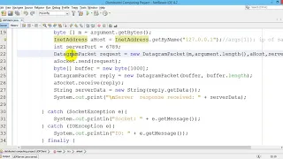 How UDP Server and Client Communicate with Each Other
