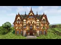 Minecraft Big Medieval Mansion Tutorial