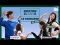Download Lagu (CC) LE SSERAFIM reveals which song would save the Honmoon💡 l Question Parade in NYC l LE SSERAFIM