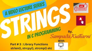 Strings - Library Function Part 2 C Programming