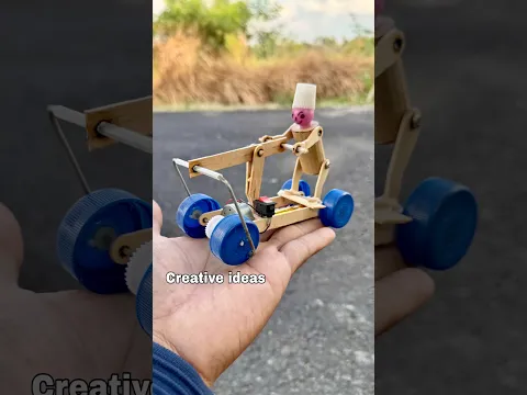 ide mainan kreatif bertenaga dari dinamo bekas #ideas #mainan  #toys #unik