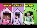 Download Lagu BIKIN RUMAH KARDUS 1 WARNA!! TIDUR DI DALAM RUMAH KARDUS SAMPAI PAGI!!