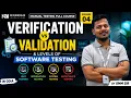 Verification vs Validation Explained Levels of Software Testing Manual Testing EP 4 In Odia