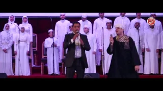 محمود التهامي وعلي الهلباوي البرده  حفل نقابة الإنشاد الديني بجامعة القاهرة      دندنها