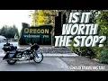 We rode our Harley-Davidson Road Glide all the way to Oregon might as well stop and see