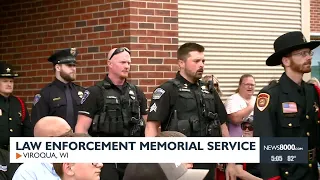 Vernon County law enforcement memorial service