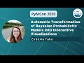 Automatic Transformation of Bayesian Probabilistic Models Into Interactive Visualizations