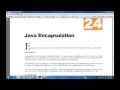 Chapter 24 Java Encapsulation