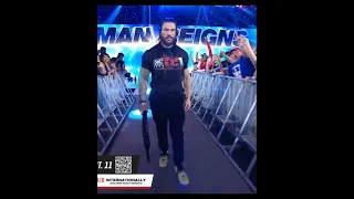 عودة رومان رينز عرض الرو الاخير Wwe Wrestling Wrestlemania Smackdown Wwerawhighlights Raw 
