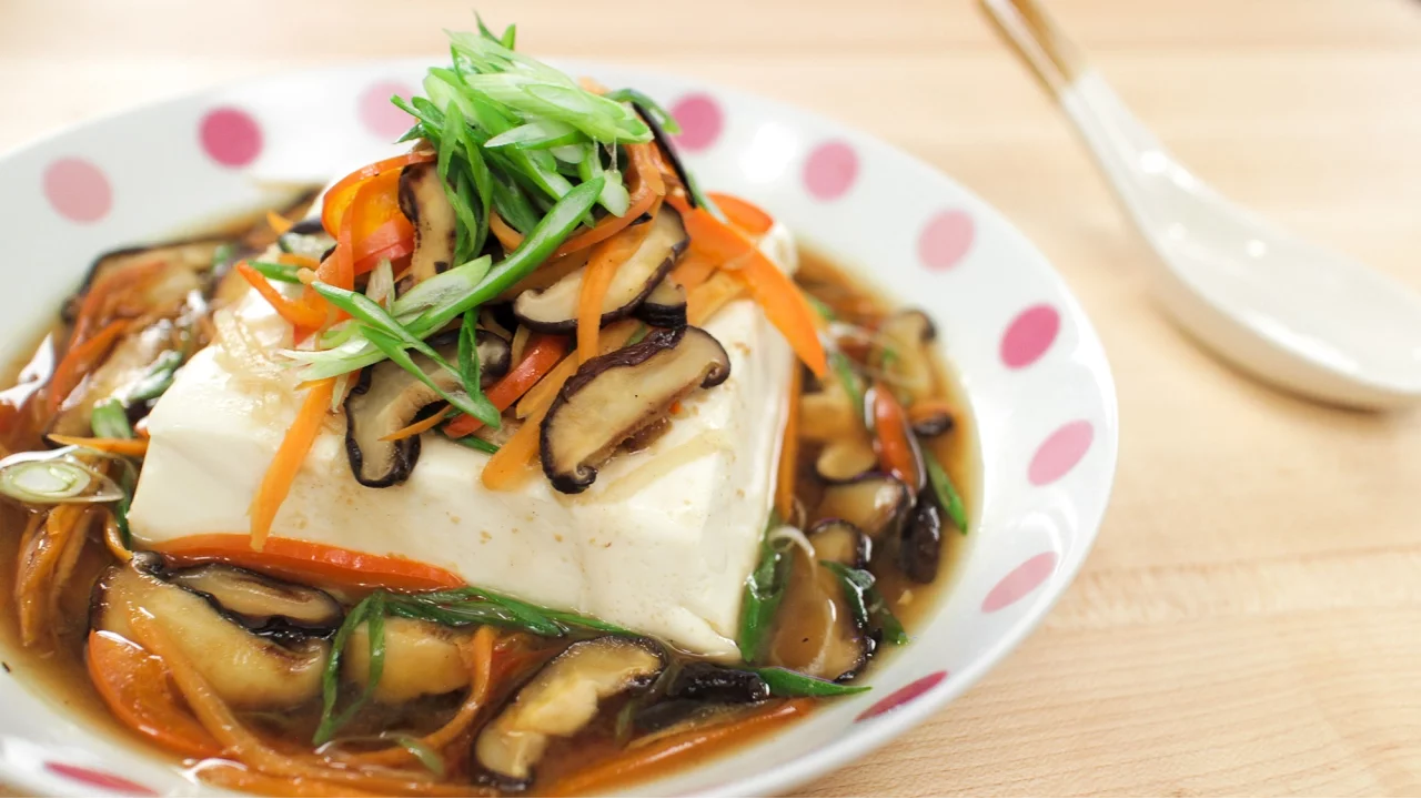 Steamed Tofu "Deluxe" Recipe  - Hot Thai Kitchen!