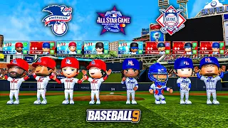 I MADE THE MLB ALL-STAR TEAMS IN BASEBALL 9