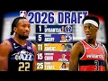 2026 NBA Mock Draft 8 0 Post-Lottery First Round Edition