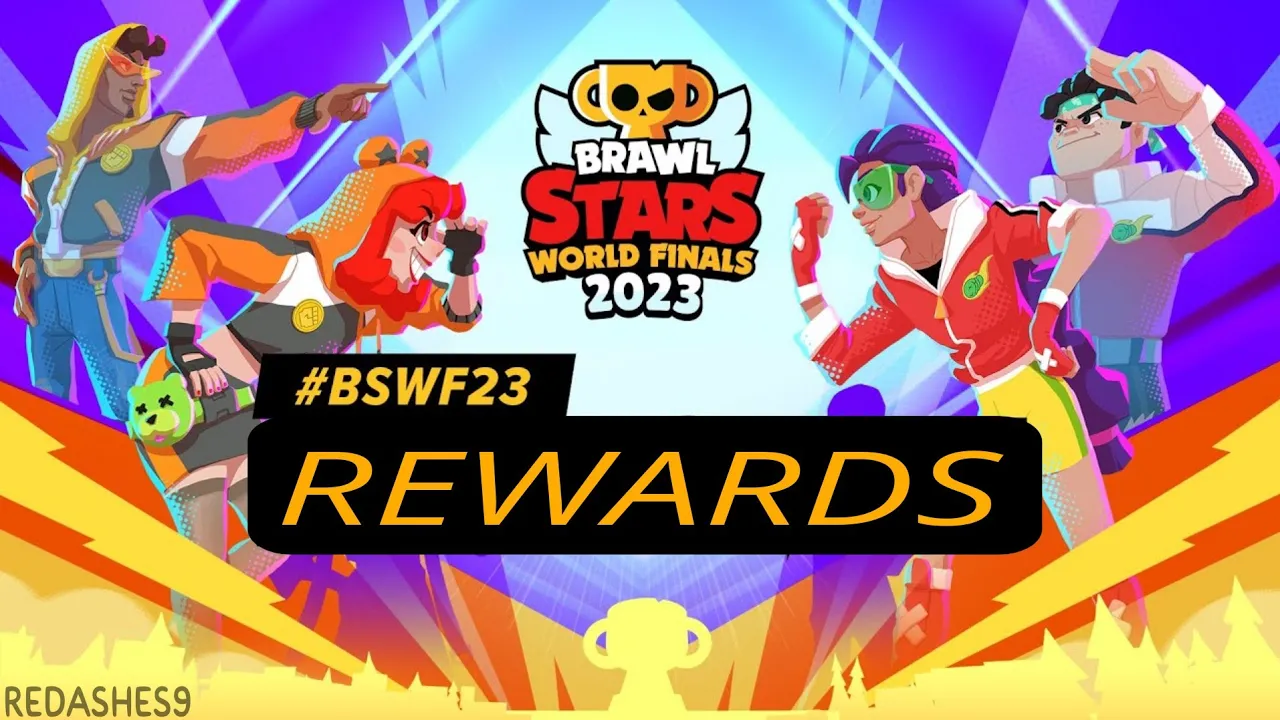 BRAWL STARS WORLD FINALS 2023 ALL REWARDS #BSWF23 #brawlstars
