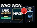 WHO WON THE ROCKET LEAGUE FAN CLASH NRG VS MOIST