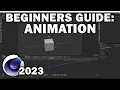 Cinema 4d 2023 Beginners Guide Pt7 Animation