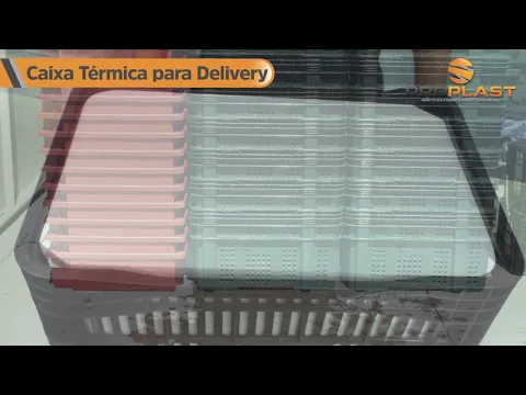 Download MP3 Caixa Plástica Térmica para Delivery de Supermercado