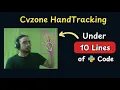 Handdetection under 10 lines of code