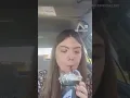 Trying the blackout slush sonicdrivein