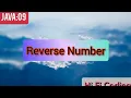 Java Programming Program for Reverse Number