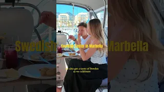 Taste of 🇸🇪 in Spain #easter #sailinglife #boatlife