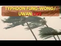 Download Lagu Typhoon FUNG-WONG / UWAN LIVE From Baler Philippines