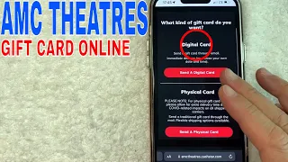 How To Buy An AMC Theatres Gift Card Online
