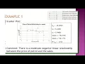 BIVARIATE DATA EXAMPLE