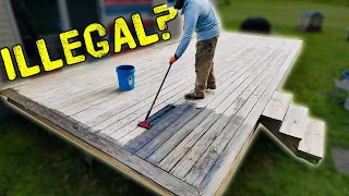 The BEST Wood Deck Finish that NO ONE Talks About